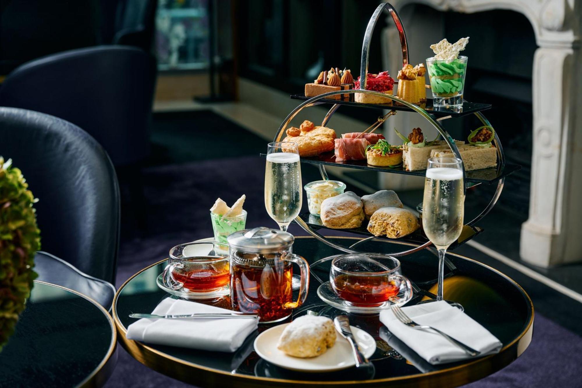 מלון The Westin מלבורן מראה חיצוני תמונה Afternoon tea at the InterContinental London Park Lane